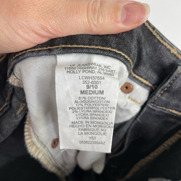 LEE straight legs black jeans - Picture 8 of 9